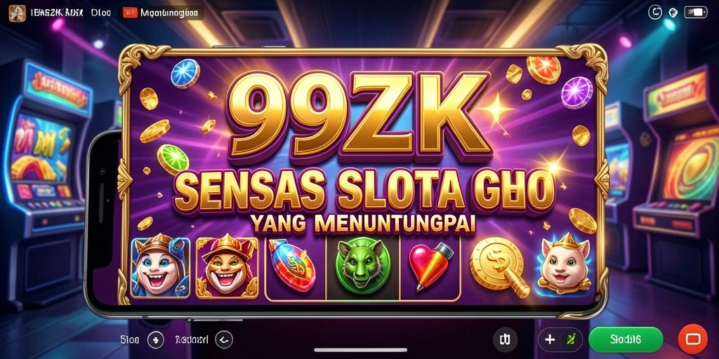Tampilan gameplay menarik dari 99ZK yang penuh warna.