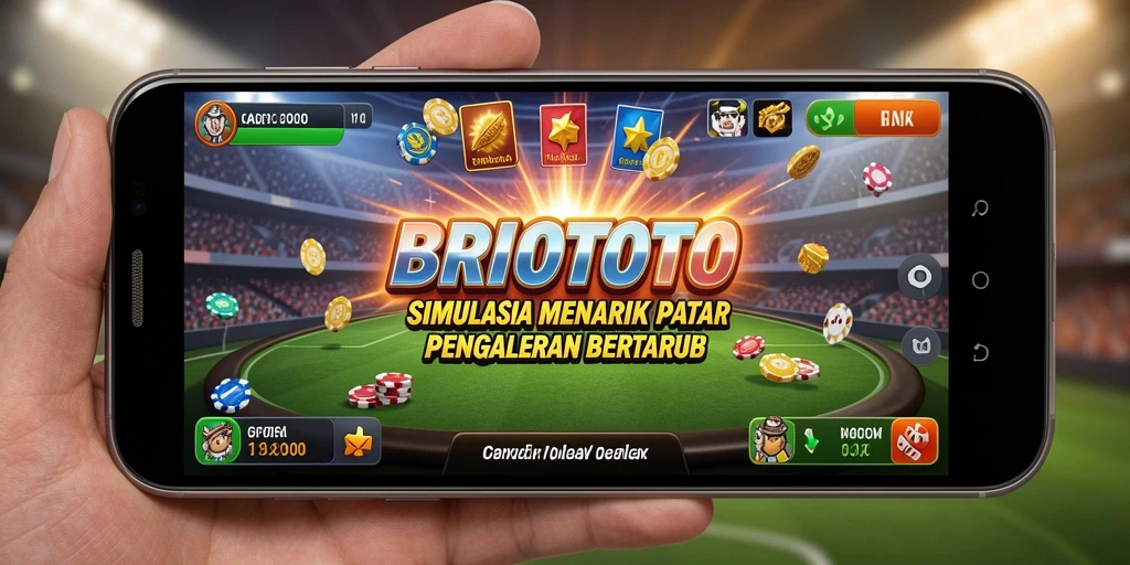 Tampilan menarik dari gameplay BRIOTOTO yang mendebarkan.