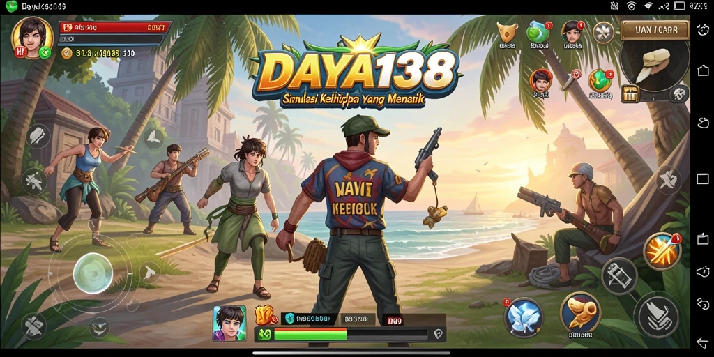 Screenshot menunjukkan interaksi karakter dalam gameplay DAYA138 yang menarik.