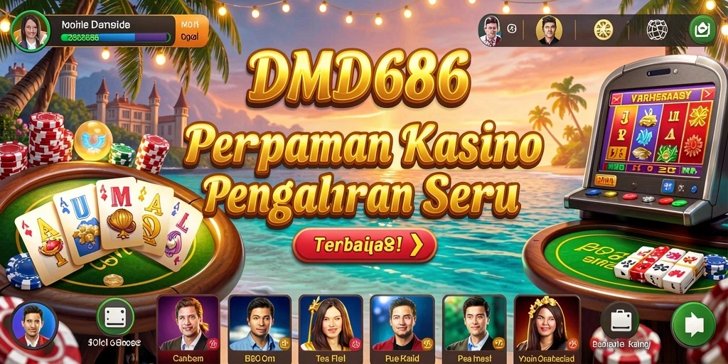 Tampilan gameplay DMD686 yang menarik di aplikasi Kasino.