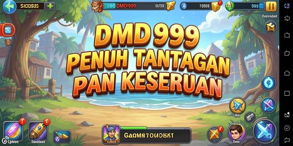 Tampilan gameplay <strong>DMD999</strong> yang menarik dengan elemen Idle yang memikat.