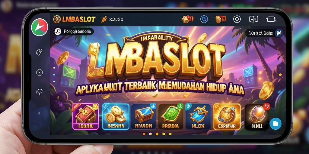 Tampilan antarmuka aplikasi LMBASLOT yang intuitif dan mudah digunakan.