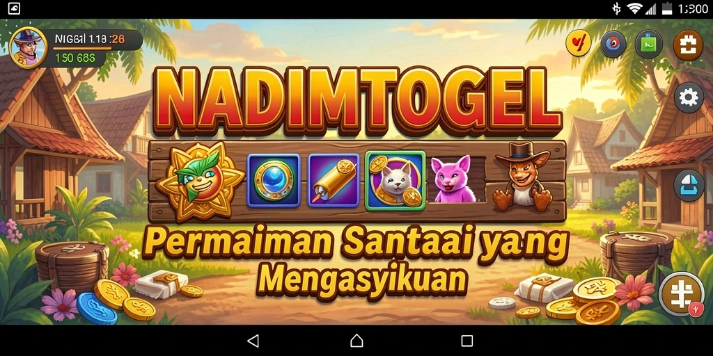 Screenshot gameplay NADIMTOGEL yang menunjukkan keseruan permainan.