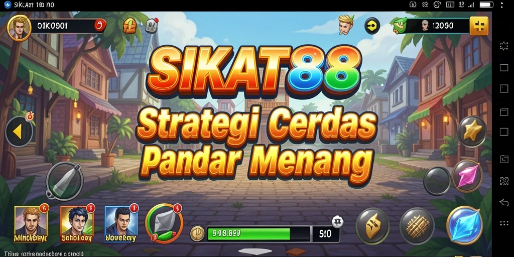 Tampilan visual menarik dari gameplay SIKAT88 yang menantang.