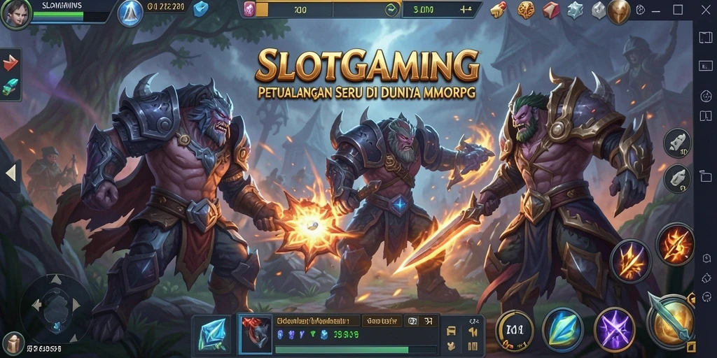 Screenshot menunjukkan pengalaman bermain penuh aksi di SLOTGAMING.