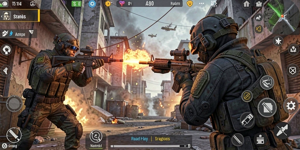 Tampilan gameplay menegangkan dalam T6 dengan aksi strategis yang mendebarkan.