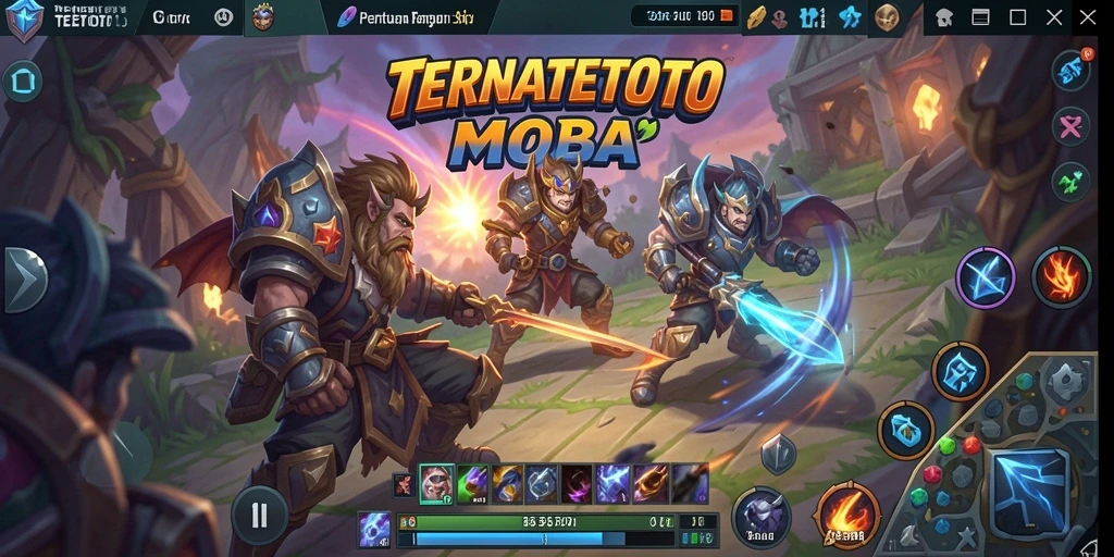 Screenshot gameplay TERNATETOTO yang menegangkan dan seru.