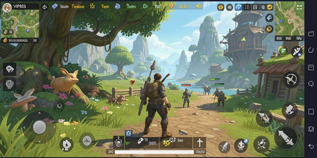 Gameplay <strong>VIP805</strong> di dunia terbuka yang luas dan mendebarkan.